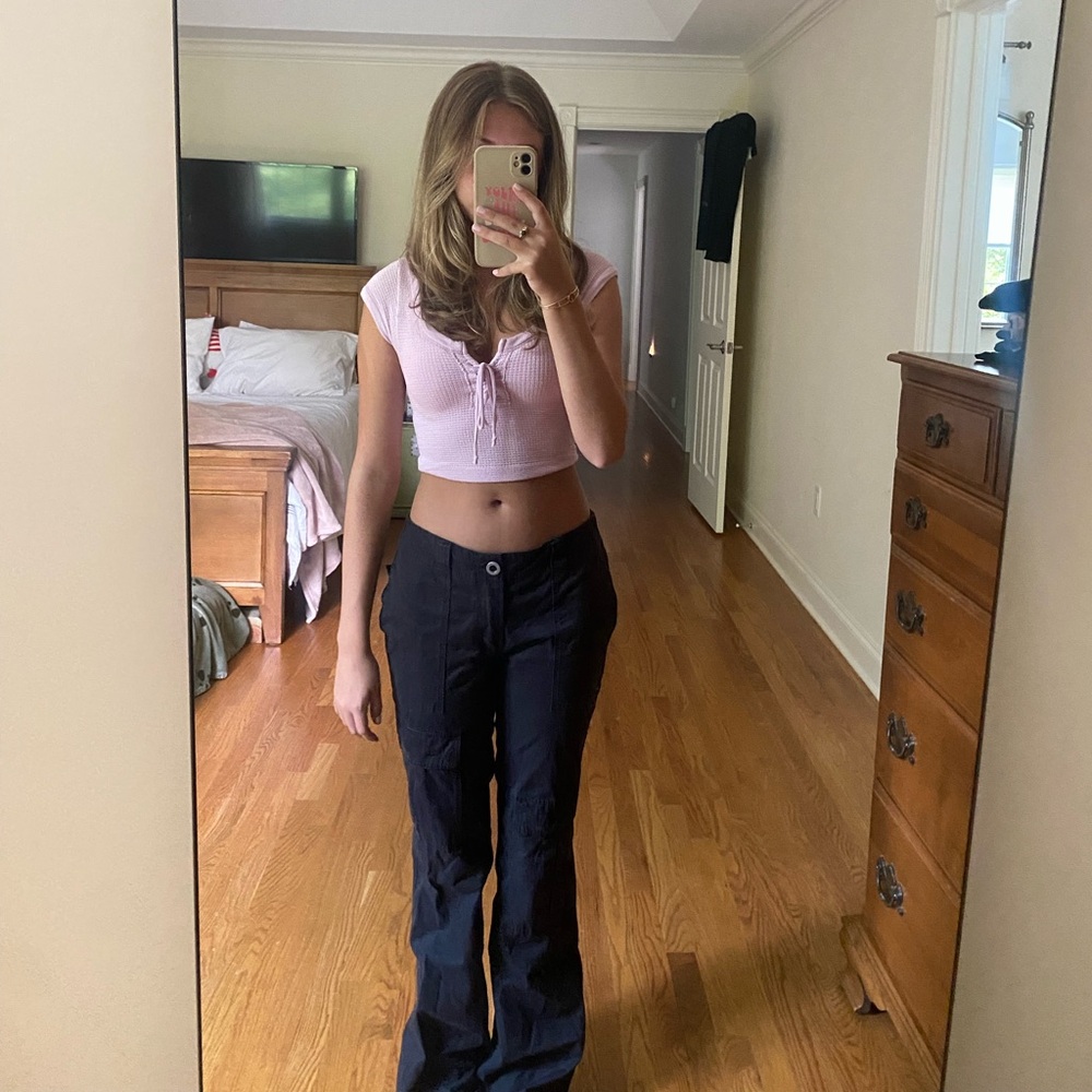 Free People  low-rise cargo pants